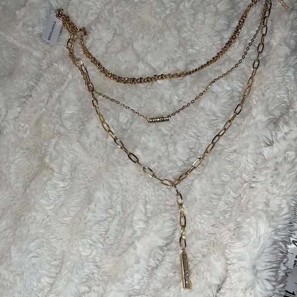 New 41 Hawthorn y 3 layers necklace - Picture 1 of 4